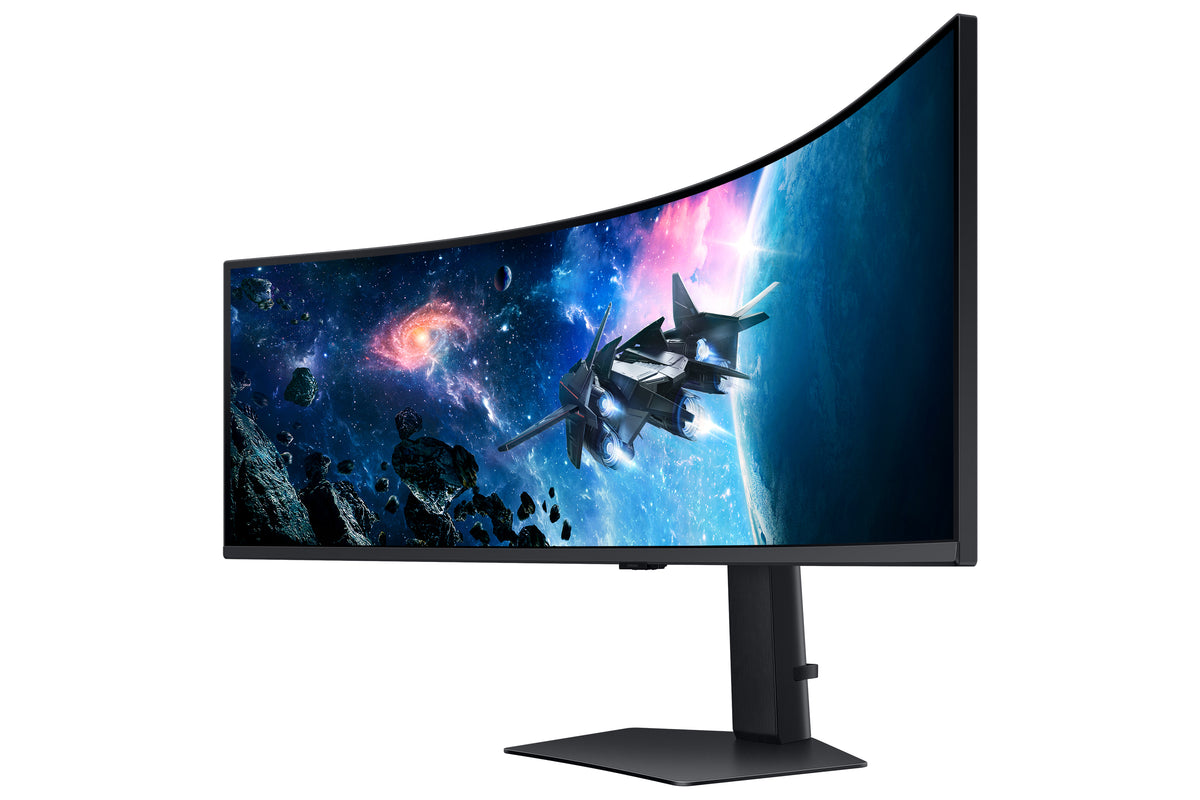 Monitor Gaming Ultrapanorámico Curvo Samsung Odyssey G9 S49CG954EU 49"/ Dual QHD/ 1ms/ 240Hz/ VA/ Regulable em altura/ preto