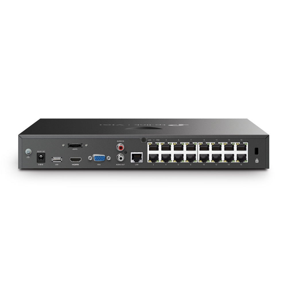 Gravador de Vídeo em Rede VIGI NVR2016H-16P Grabador IP Rack 02 HDD 16 C PoE - imagem 6