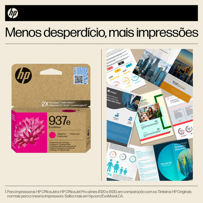 HP Ink 937E / 4S6W7NE Magenta XL - imagem 3