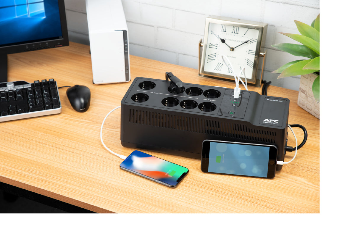 UPS APC Back 850VA 230V USB-C+A Charge Port - imagem 9