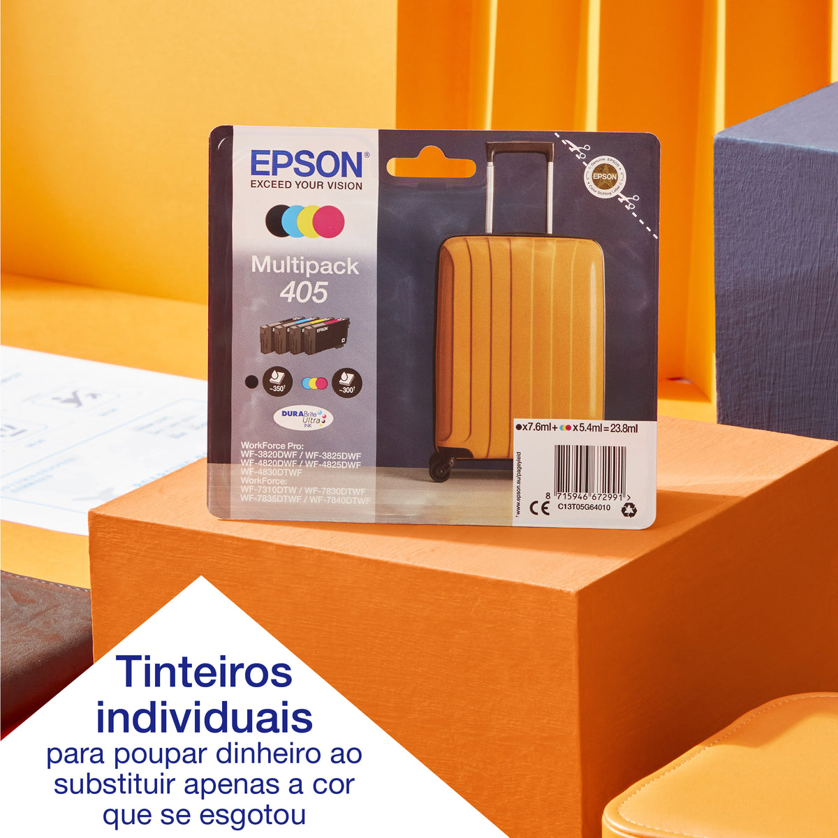 Impressora multifunções Epson Multifunções WorkForce WF-7830DTWF - imagem 8