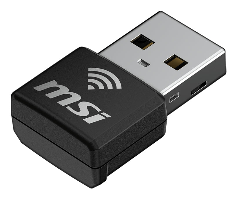 Adaptador de Rede MSI GUAX18N AX1800 WiFi6 USB Nano Adaptador - imagem 6