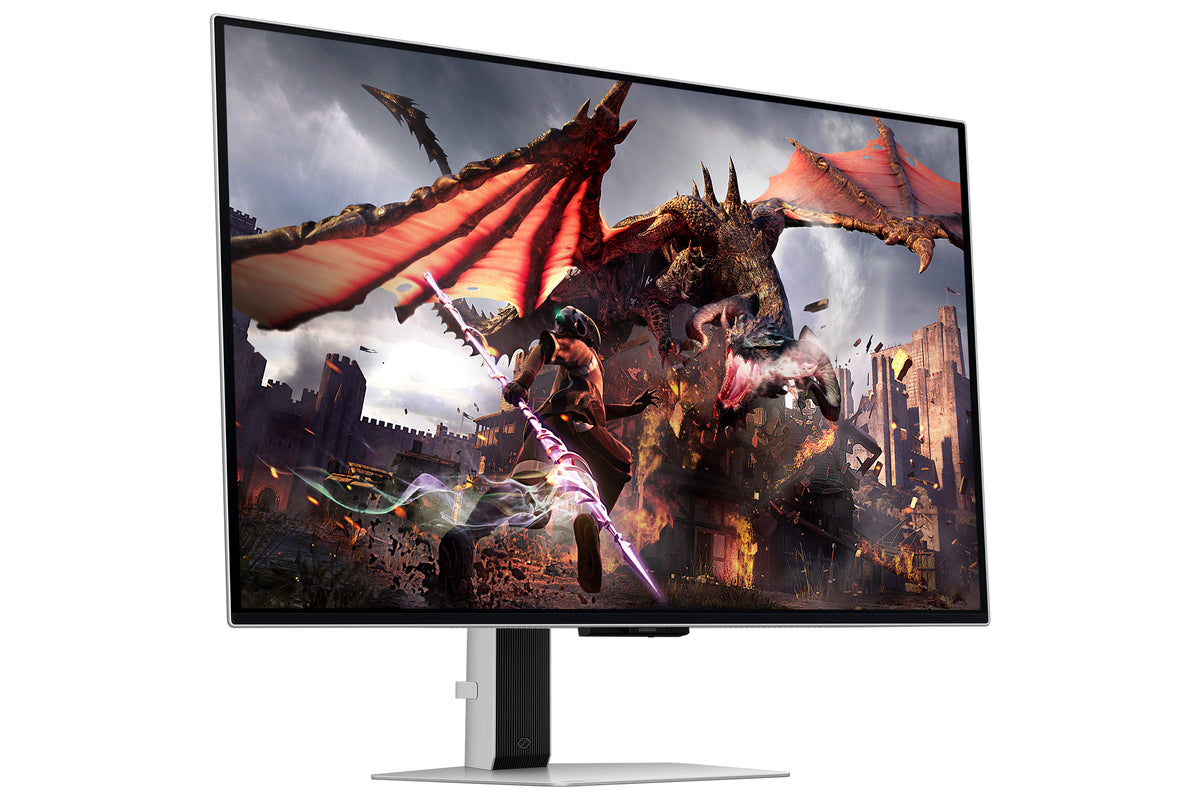 Monitor Samsung Odyssey LS32DG800SU / LS32DG800SUXEN prateado - imagem 3