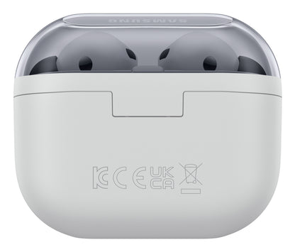 Auscultadores Bluetooth Samsung Galaxy Buds 3 FE com caixa de carregamento/ autonomia 8.5h/ cinzento