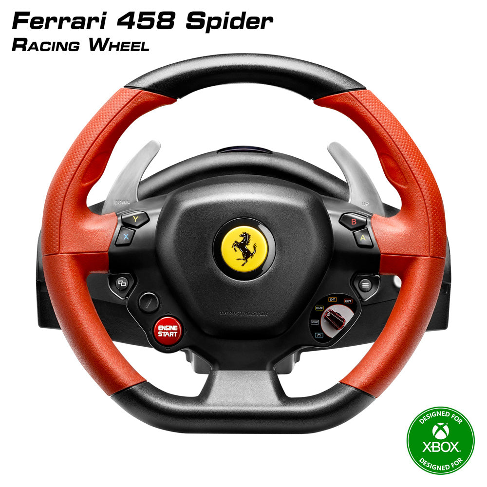 Comando de jogos Thrustmaster Ferrari 458 Spider / 4460105 preto, vermelho - imagem 16