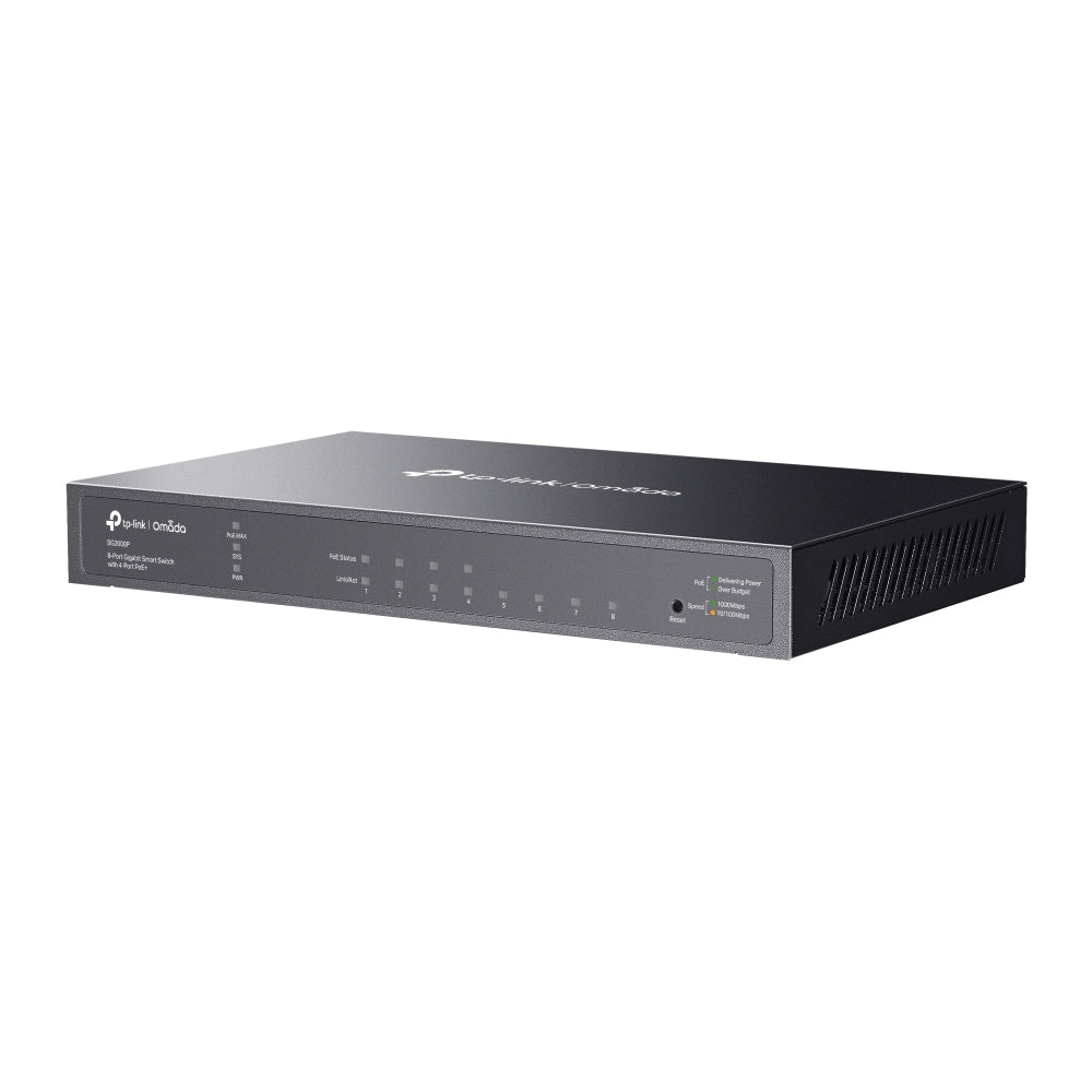 Switch de Rede TP-Link SG2008P 8xGb 4xPoE+ - imagem 6