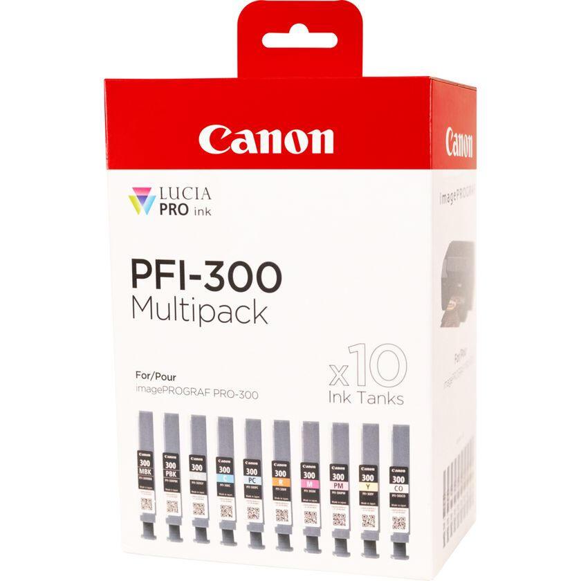 Canon Ink PFI-300 / 4192C008 Multicoloured 10-Pack - imagem 3