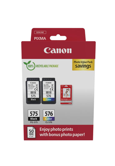 Canon Ink PG-575/CL-576 / 5438C004 BK,C,M,e - imagem 2
