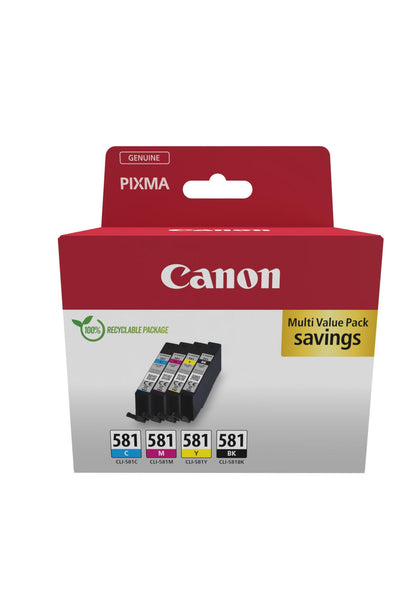 Canon Ink PGI-580/CLI-581 / 2103C007 BK,C,M,e Multipack - imagem 3