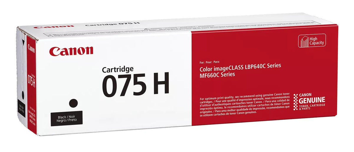 Canon Toner Cartridge 075 H BK / 6369C002 preto - imagem 3