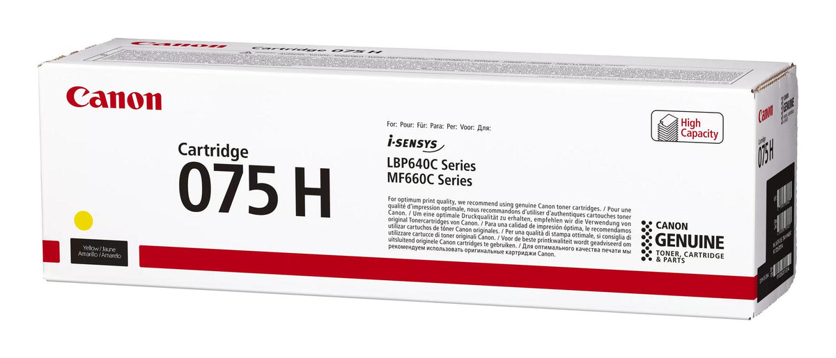 Canon Toner Cartridge 075 H e / 6366C002 amarelo - imagem 3