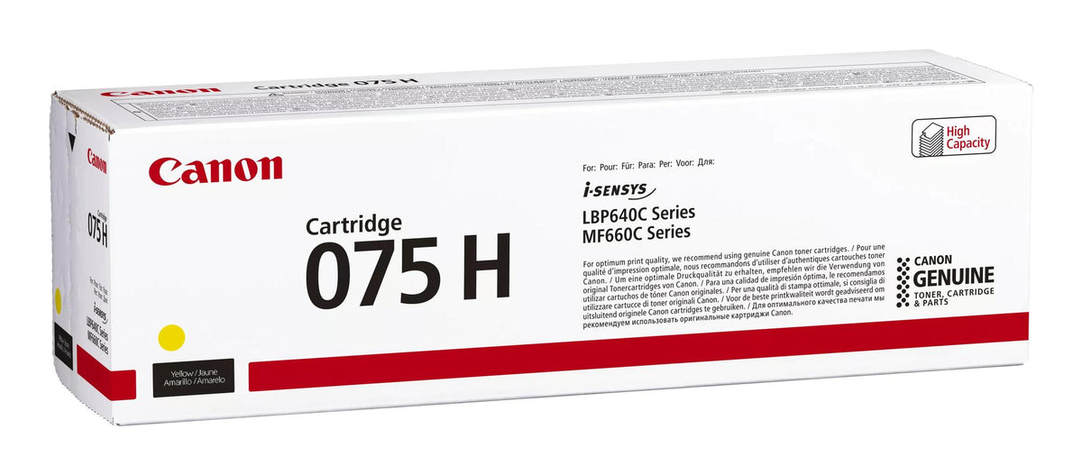 Canon Toner Cartridge 075 H e / 6366C002 amarelo - imagem 4