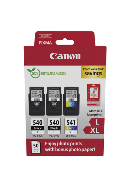 Canon Ink PG-540L/CL-541XL / 5224B015 BK,C,M,e XL Multipack - imagem 2