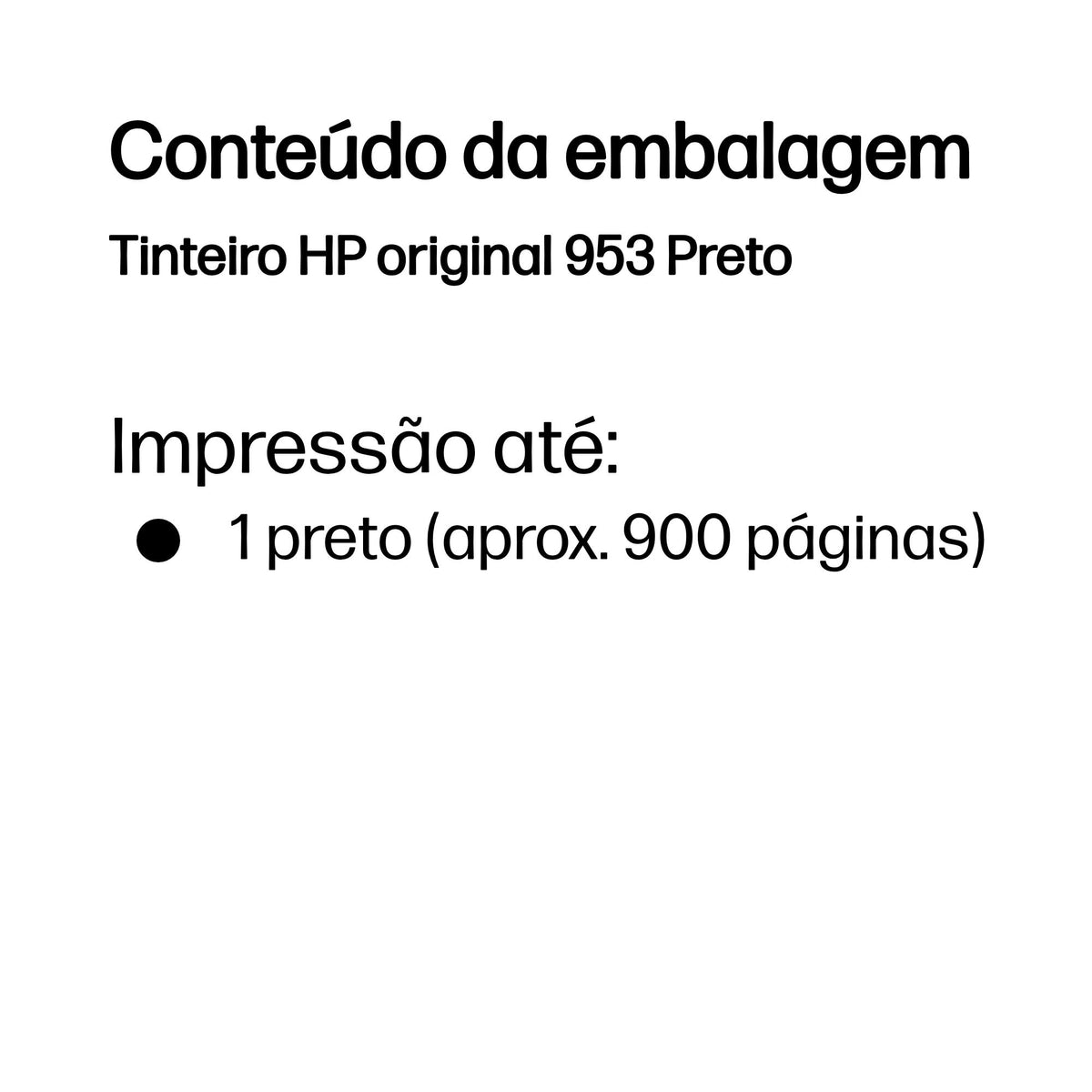 HP Ink 953 / L0S58AE preto Standard - imagem 4