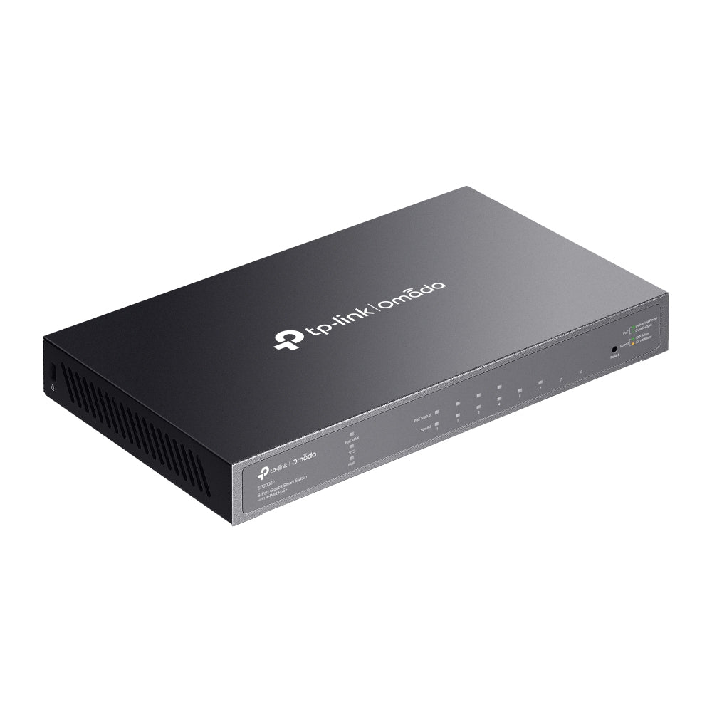 Switch Gestionable TP-Link Omada TL-SG2008P 8 Portas/ RJ-45 10/100/1000/ PoE
