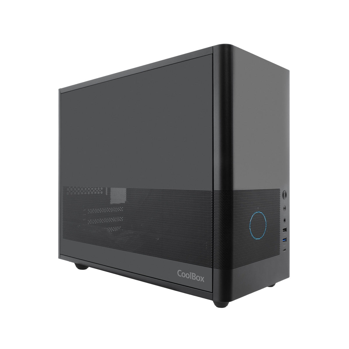 Caixa de Computador Coolbox Caja Matx USB-C 3.2 G1 F.Metal S/Fte Preto - imagem 5