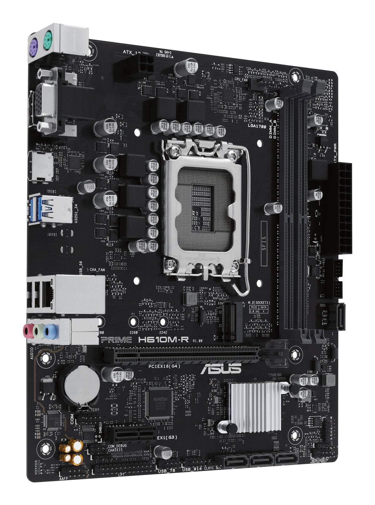 ASUS Placa Base PRIME H610M-R DDR5 mATX 1700 - imagem 7