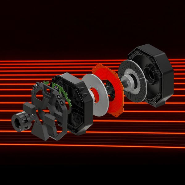 Volante de jogos Thrustmaster T598 Lenkrad und Pedale / 4160853 preto, vermelho - imagem 16