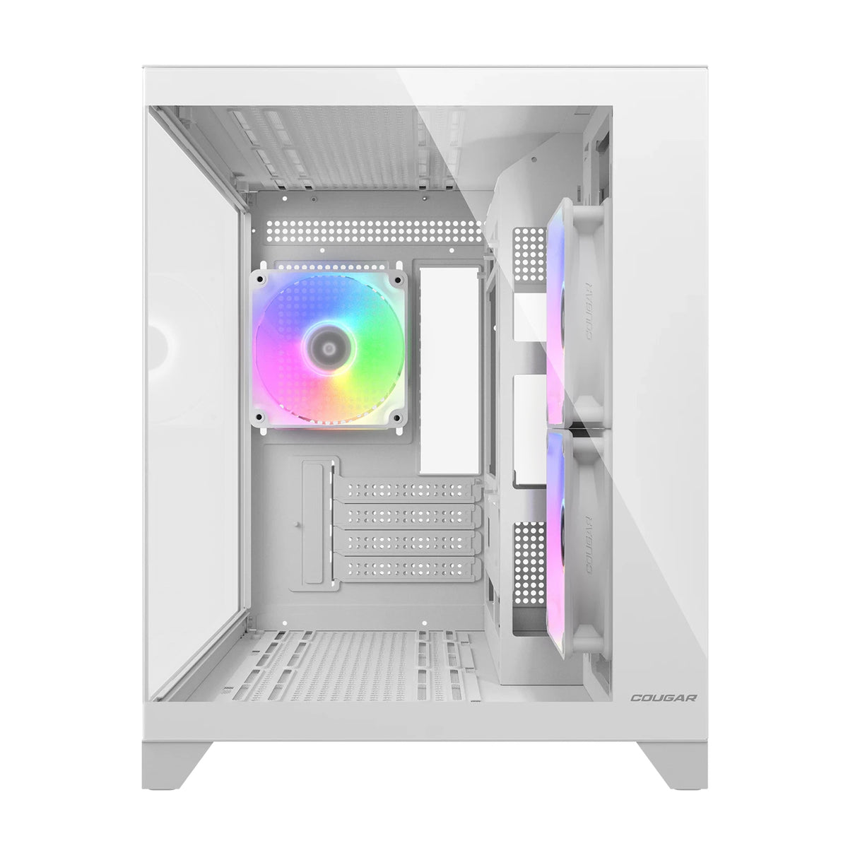 Caixa de Computador Cougar Caja Semitorre FV150 Mini Rgb branco - imagem 7