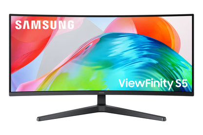 Monitor Samsung ViewFinity S34H550GAU / LS34H550GAUXEN preto