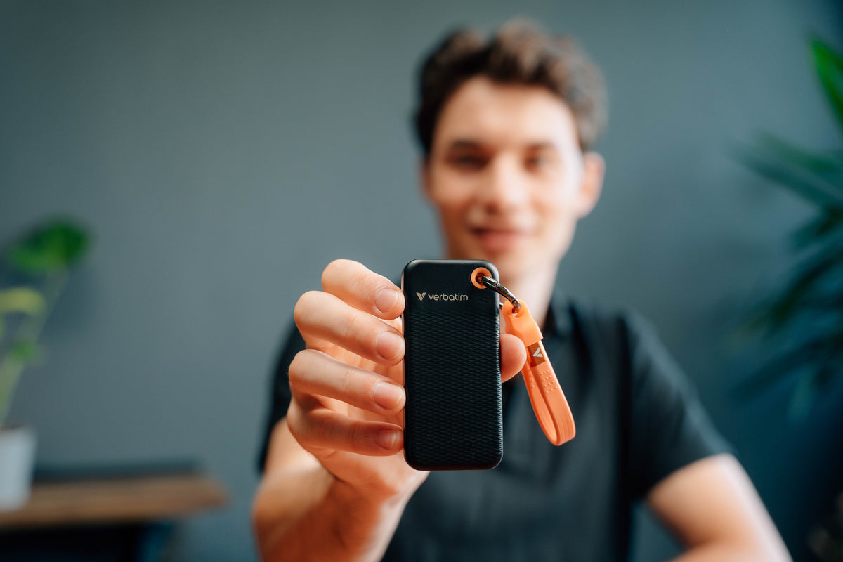 Disco SSD Verbatim External Pocket 1TB / 32193 preto, orange - imagem 4