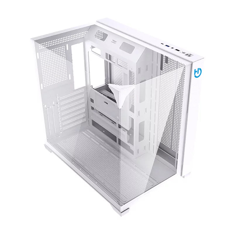Caixa de Computador Hiditec Caja ATX Gaming Sky branco USB 3.1 TYPE-C - imagem 7