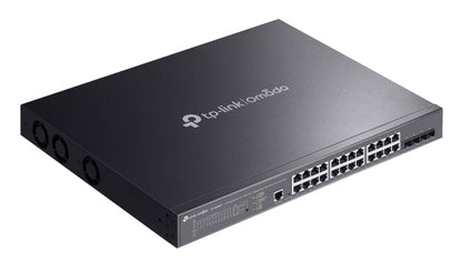 Switch de Rede TP-Link SG3428XMPP L2+ 24xGb 4x10G SFP+ 1U - imagem 8