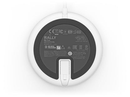 Sistema de Videoconferência Logitech Microphone Rally Mic Pod / 952-000038 branco - imagem 4