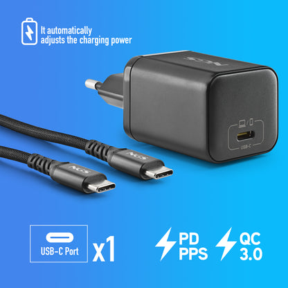 Carregador para Portátil NGS PACK CARGA USBC 65W+CABL 1,5M+5 CLAVIJ HP - imagem 21