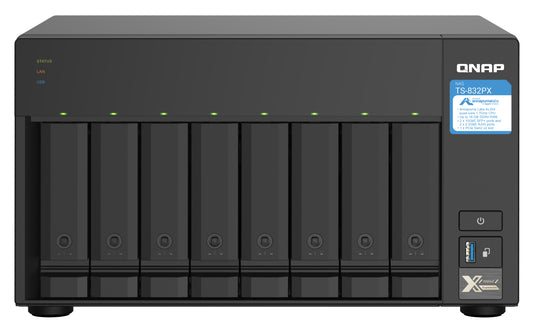 NAS QNAP NAS-Server TS-832PX - 0 GB