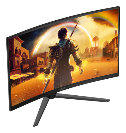 AOC C32G42ZE monitor curvo de jogos de 31,5" / Full HD / 0.3ms/ 240Hz/ VA / Preto