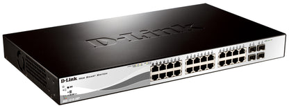 Switch de Rede D-Link DGS-1210-28P/E 24xGb PoE 4xSFP Combo - imagem 3