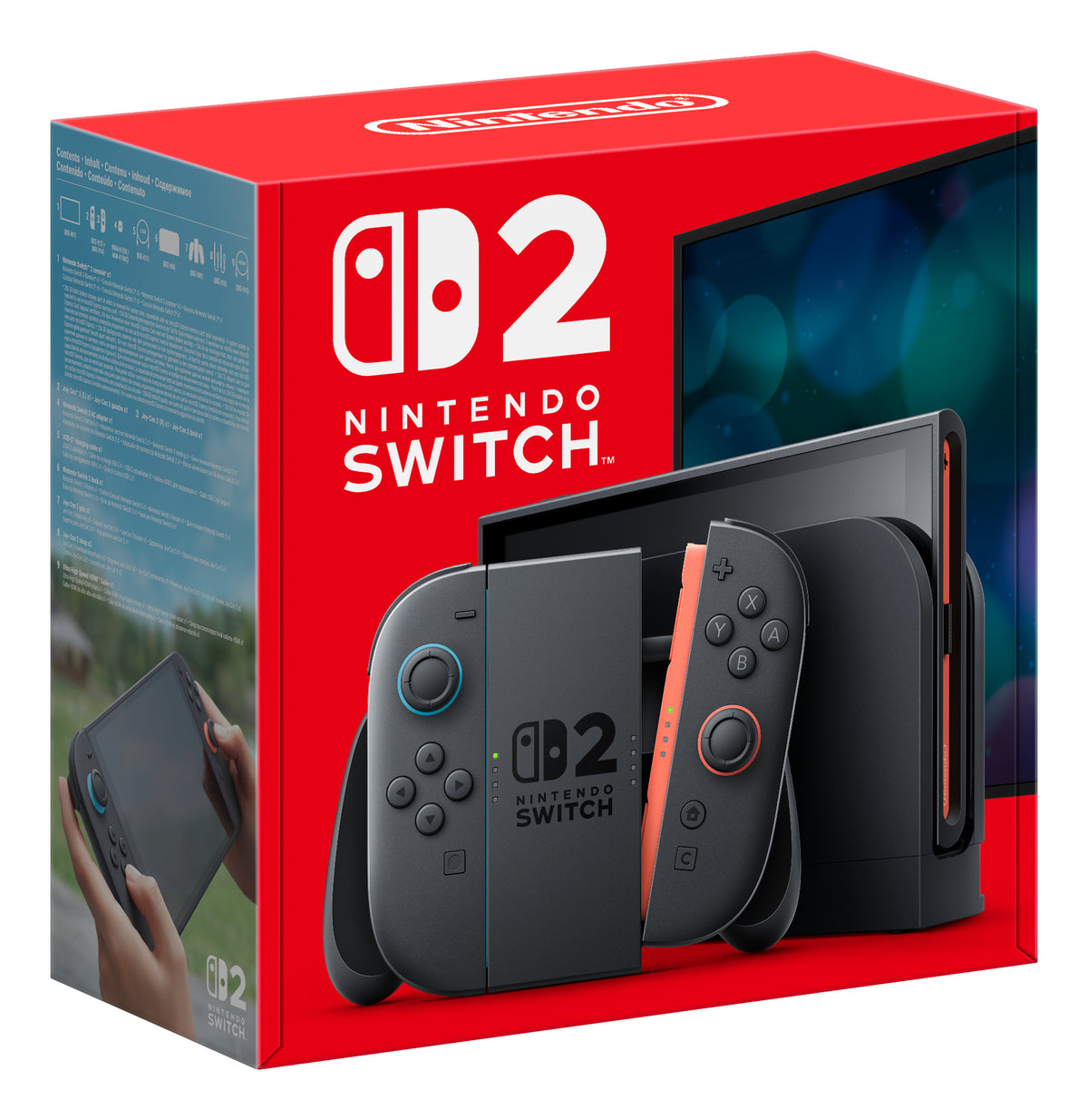Nintendo Switch 2 V2/ inclui dock / inclui 2 comandos Joy-com