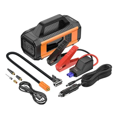 HOCO Powerbank 10000 mAh Emergência Automovel com compressor e Buster