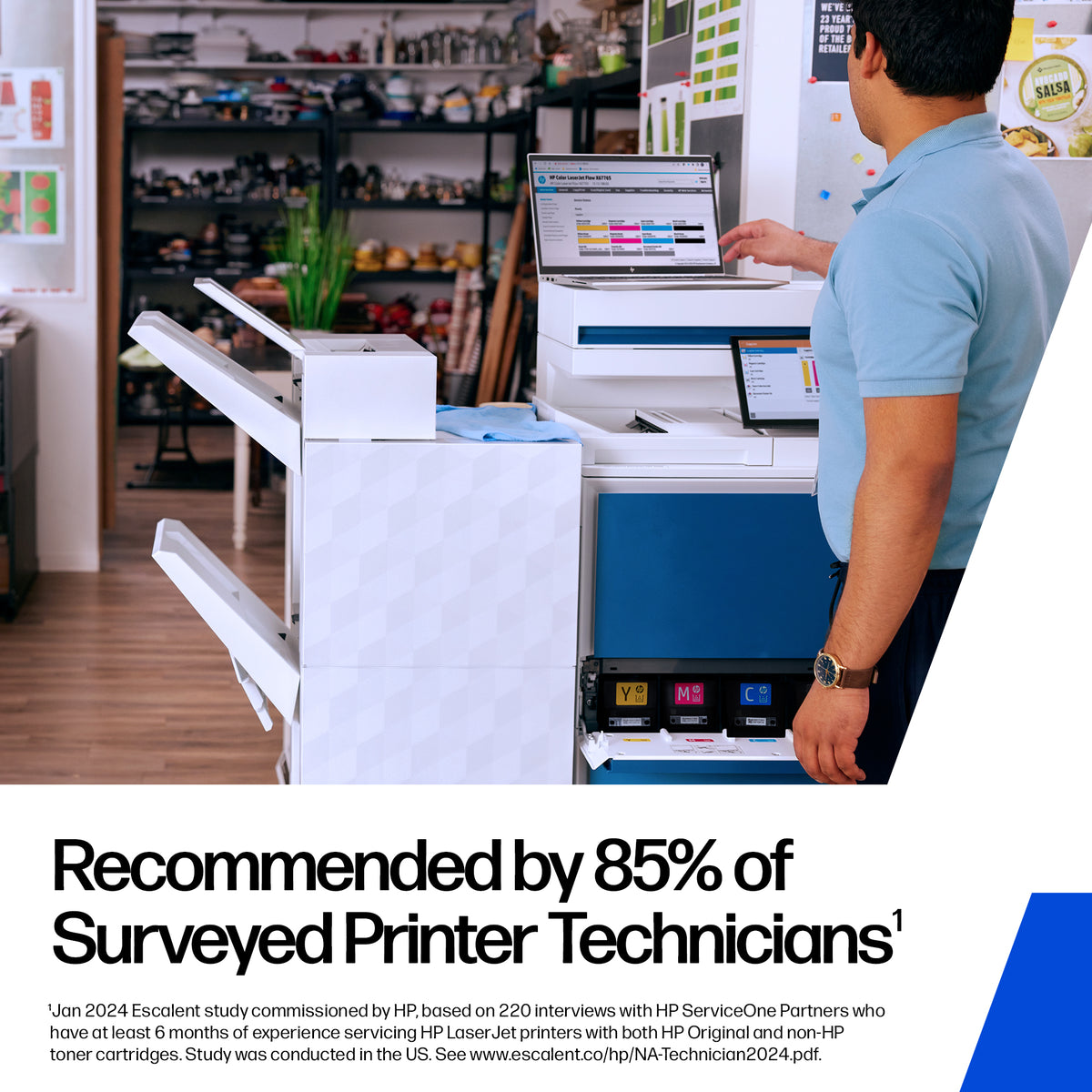HP Toner 125A / CB540A preto Standard - imagem 4