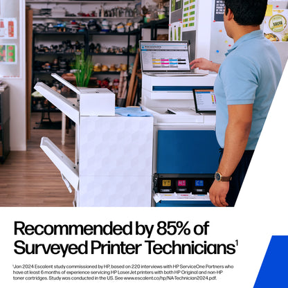 HP Toner 125A / CB540A preto Standard - imagem 4