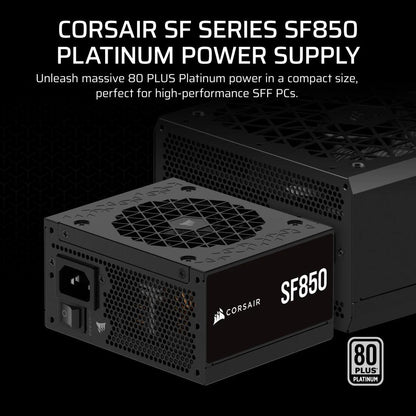 Fonte de Alimentação Corsair SF850 / CP-9020256-EU preto - imagem 2