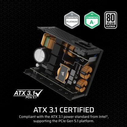 Fonte de Alimentação Corsair SF850 / CP-9020256-EU preto - imagem 3
