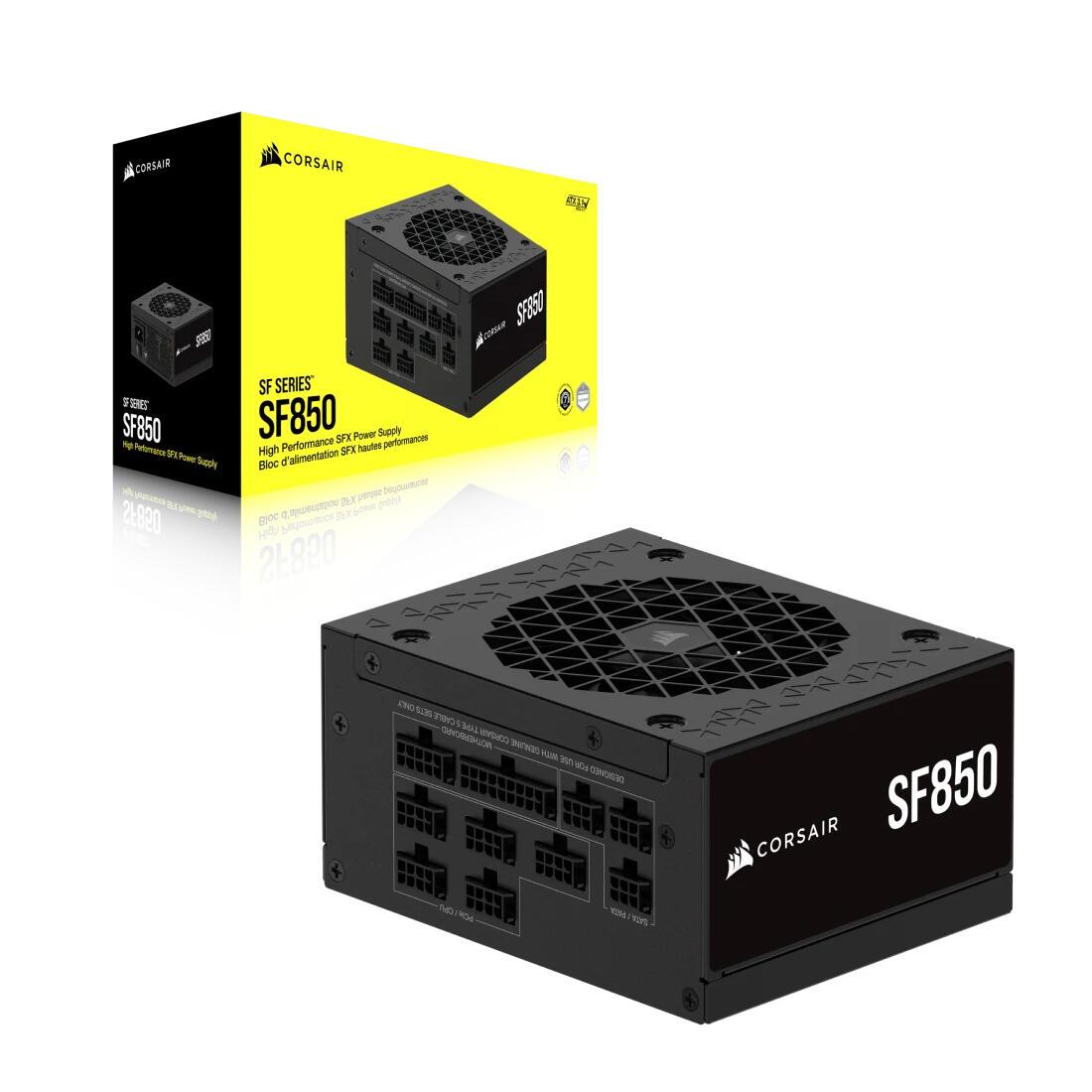 Fonte de Alimentação Corsair SF850 / CP-9020256-EU preto - imagem 7