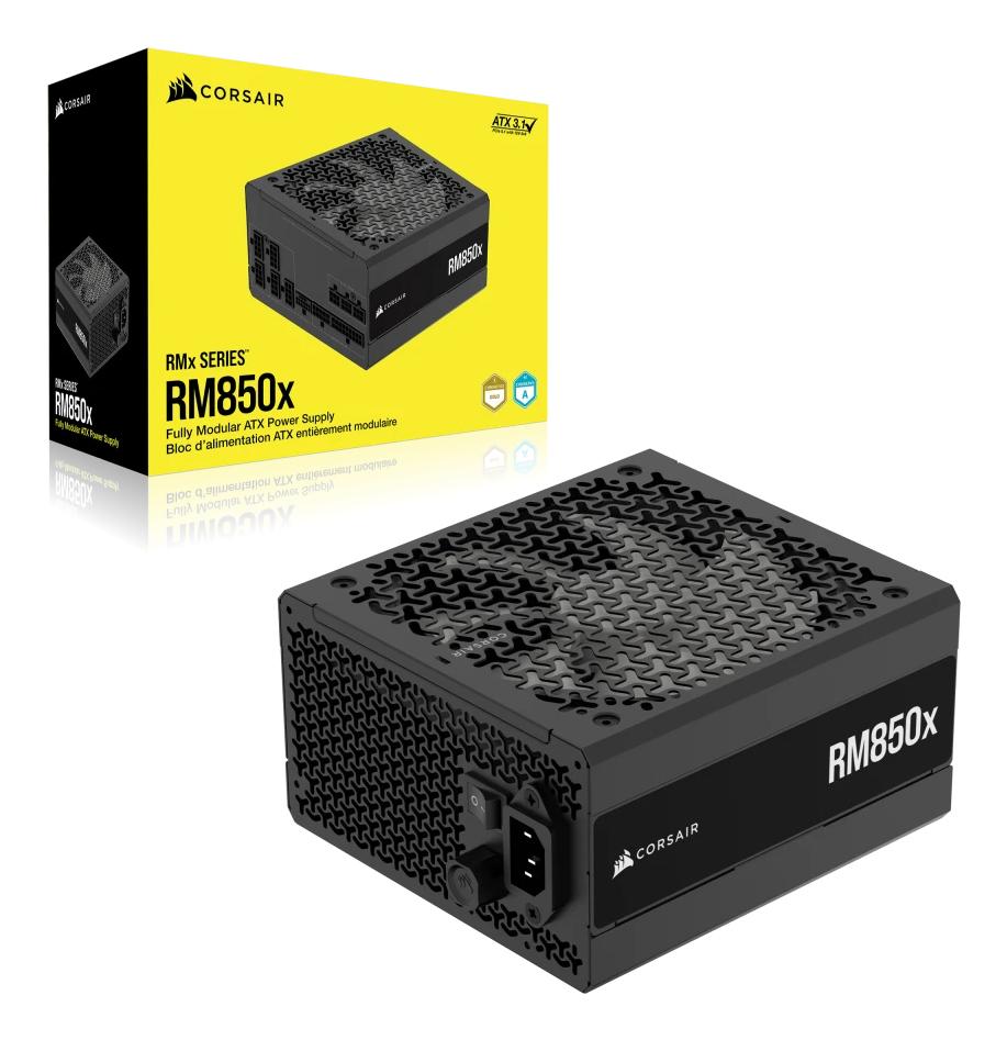 Fonte de alimentação Corsair RM850x / CP-9020270-EU preto Standard - imagem 2