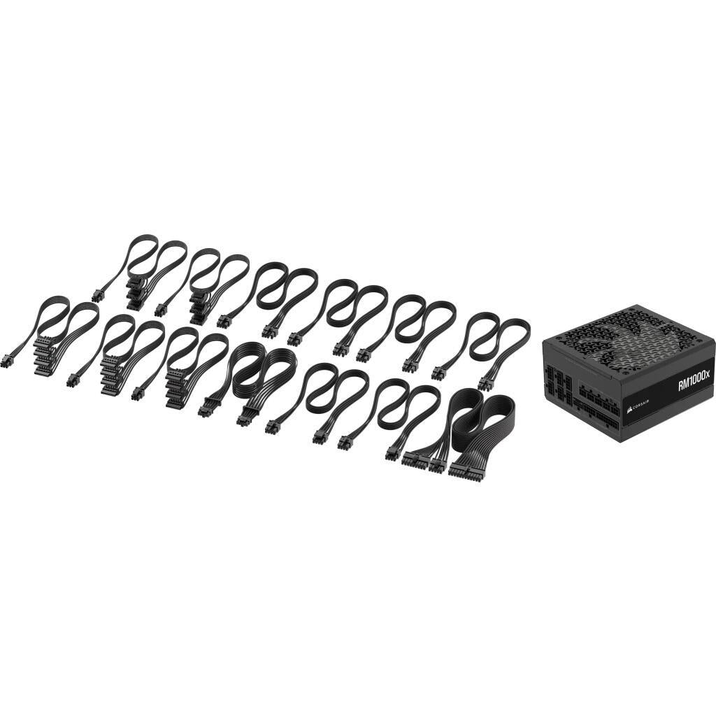 Fonte de Alimentação Corsair RM1000x / CP-9020271-EU preto - imagem 3