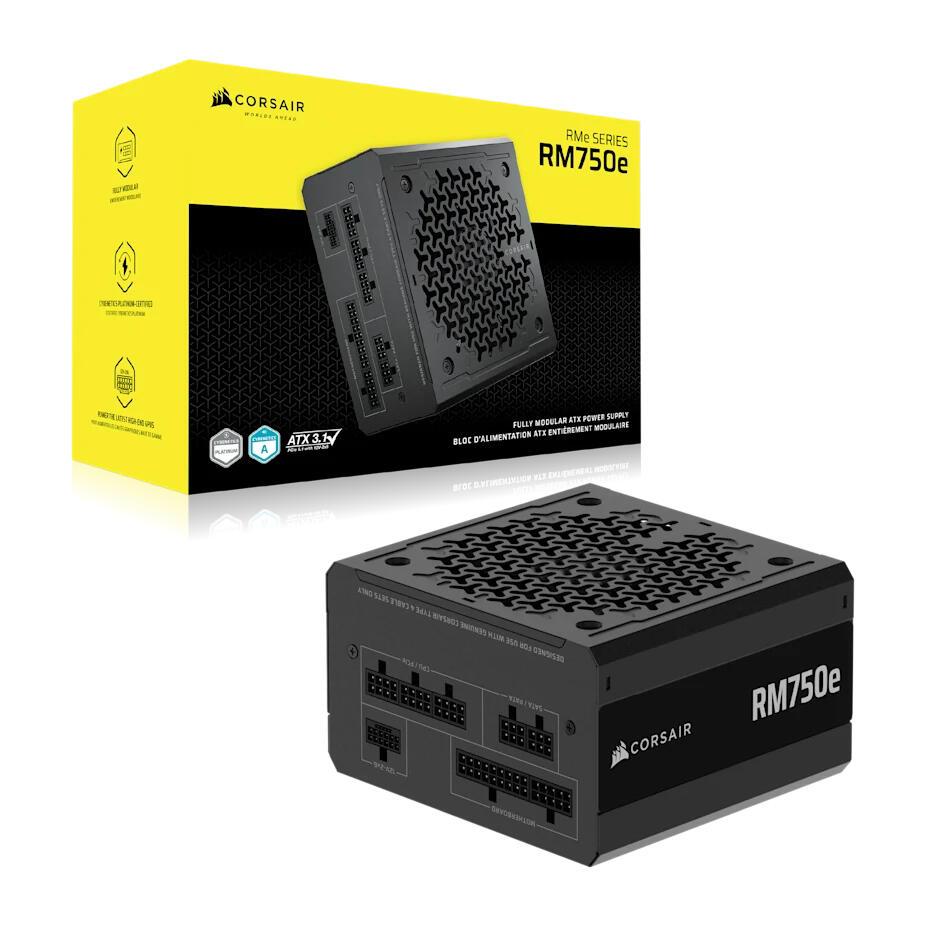 Fonte de Alimentação Corsair RM750e 750W / CP-9020295-EU preto Standard - imagem 5