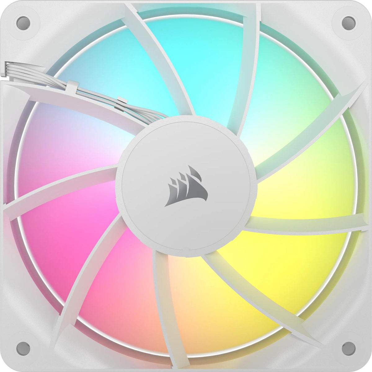 Ventoinha Corsair Fan RS120 ARGB / CO-9050185-WW branco 3-Pack - imagem 4