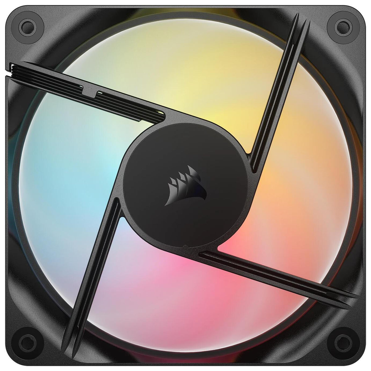 Ventoinha Corsair Fan RS120-R ARGB / CO-9050196-WW preto 3-Pack - imagem 2