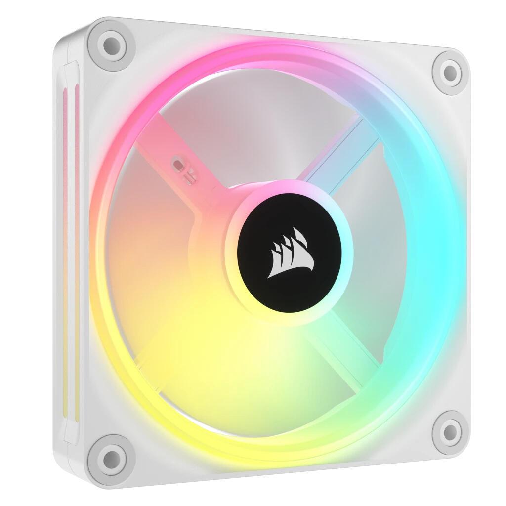 Ventoinha Corsair Fan iCUE LINK QX120 RGB / CO-9051005-WW branco