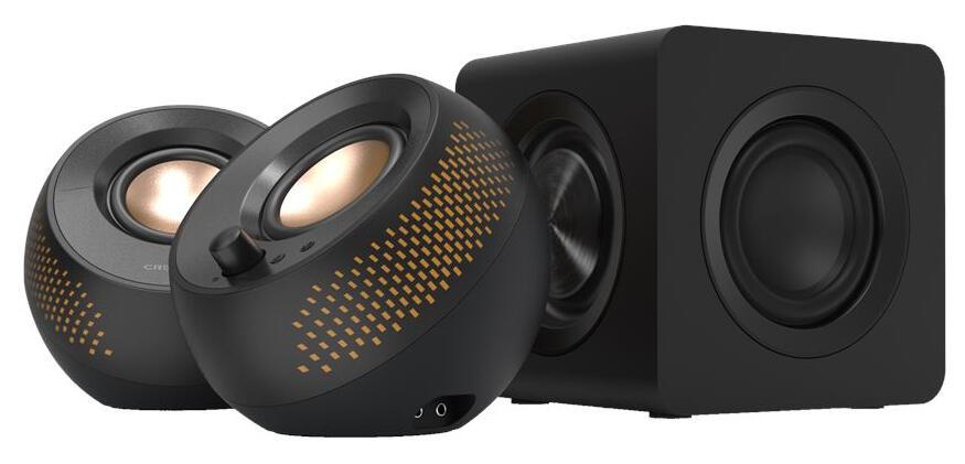 Coluna Creative Pebble X Plus / 51MF0495AA000 preto 3-Pack
