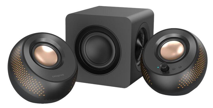 Coluna Creative Pebble X Plus / 51MF0495AA000 preto 3-Pack - imagem 3