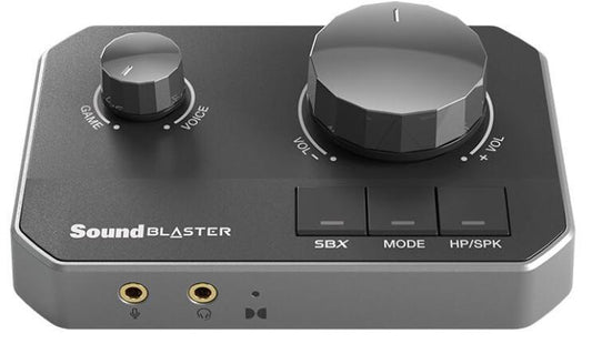 Placa de Som Creative Sound Blaster G8 / 70SB190000000 preto