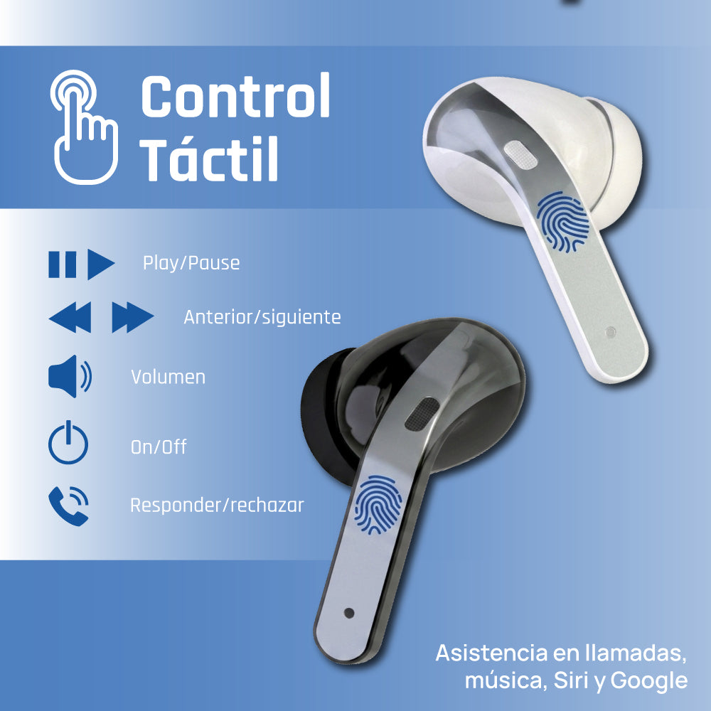 Auscultadores iggual auscultadores Sem Fios TWS Bluetooth blan - imagem 10