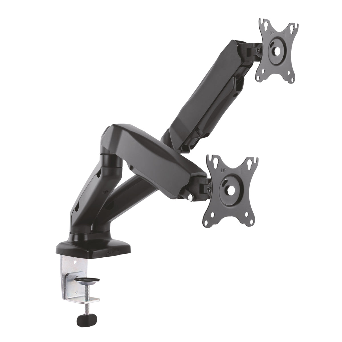 suporte de Mesa com Contrapeso para 2 Monitores Aisens DT27TSR-045/ Giratorio/ Inclinable/ Até 9kg